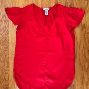 Red H&M top